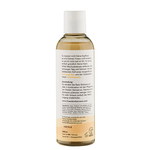Minimalismus pur Fräulein Haircare Basis Shampoo Sonnengruß mit energetischem Duft Vegane Naturkosmetik